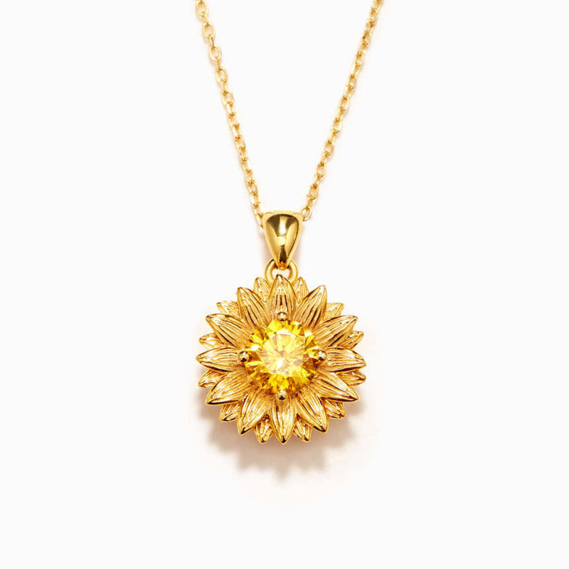 Sterling Silver Sunflower